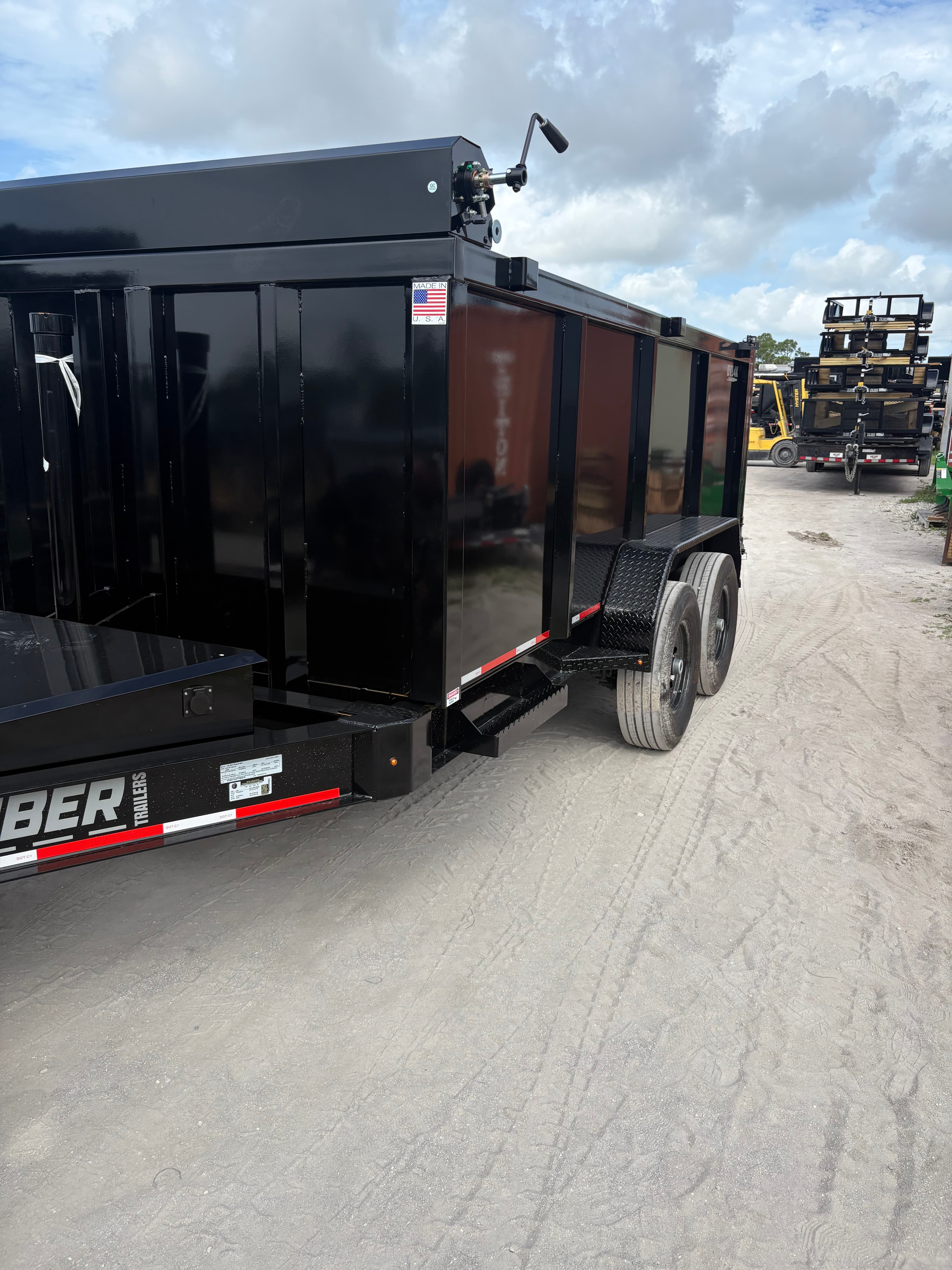Dump Trailers available for rent