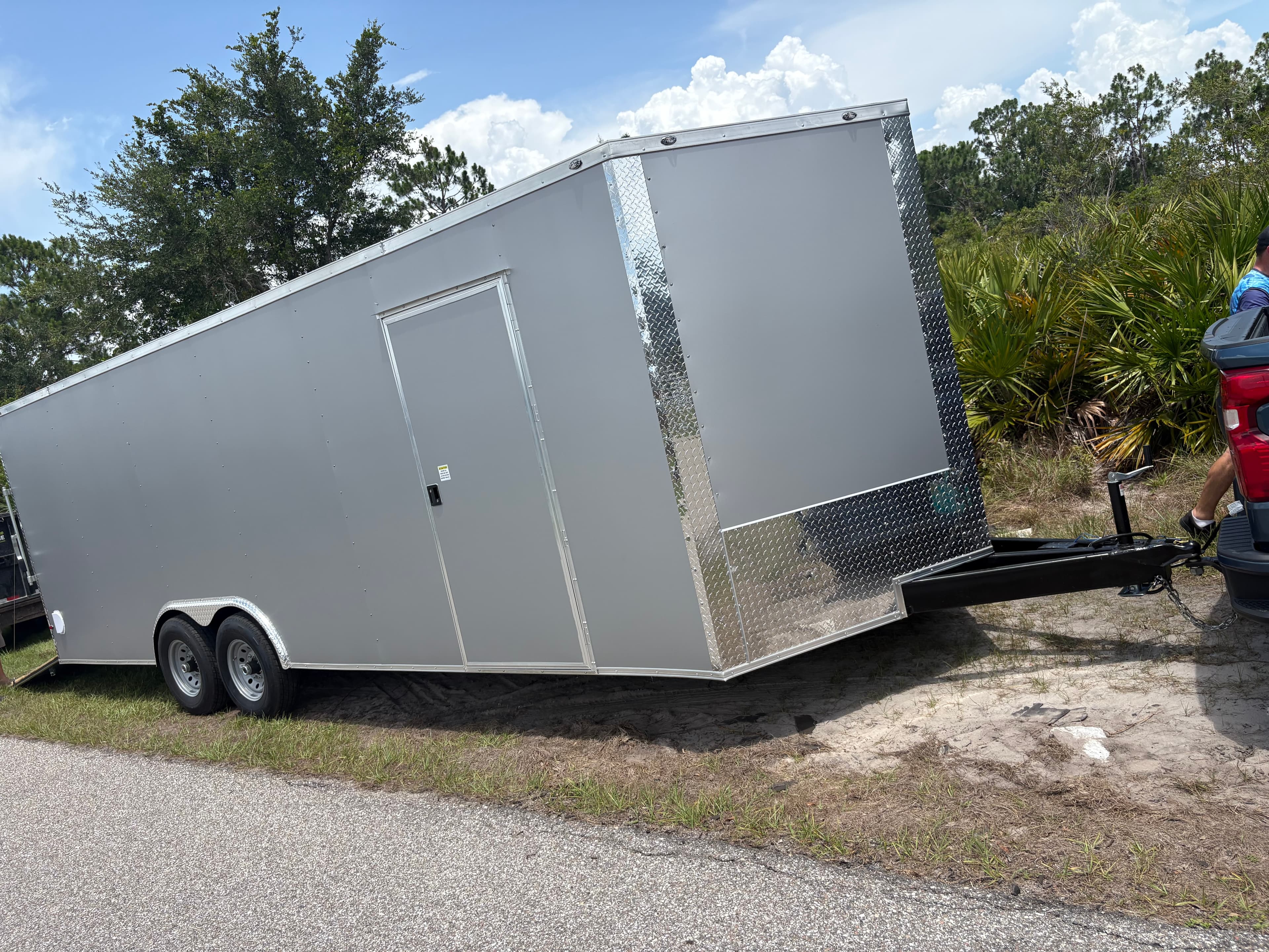 Enclosed Trailers available for rent