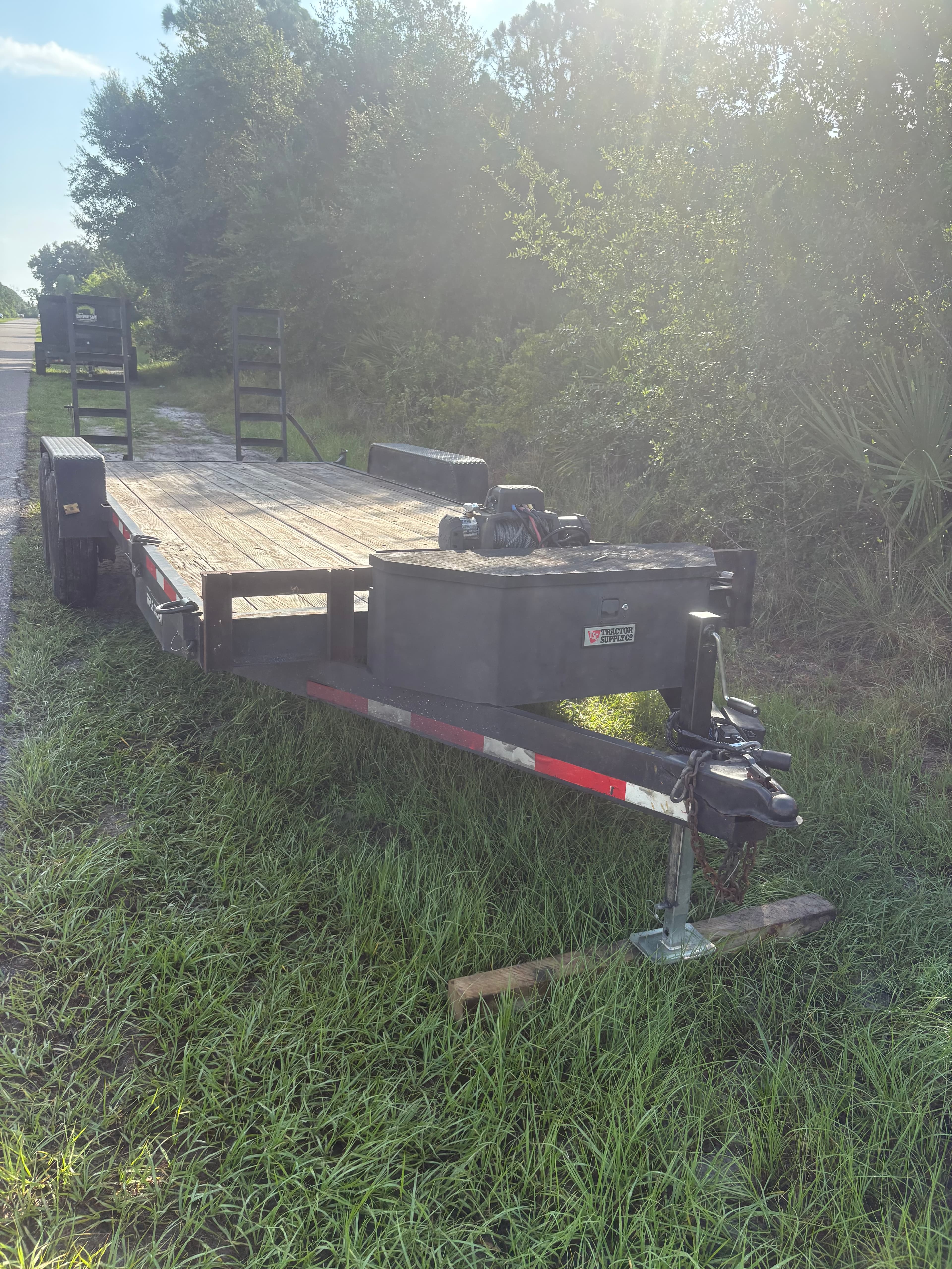 Equipment Trailers available for rent